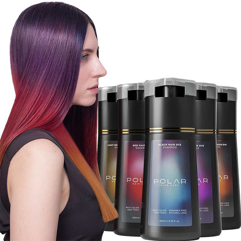 Hair Spray Color - 200ml shampoo de tintura de cabelo