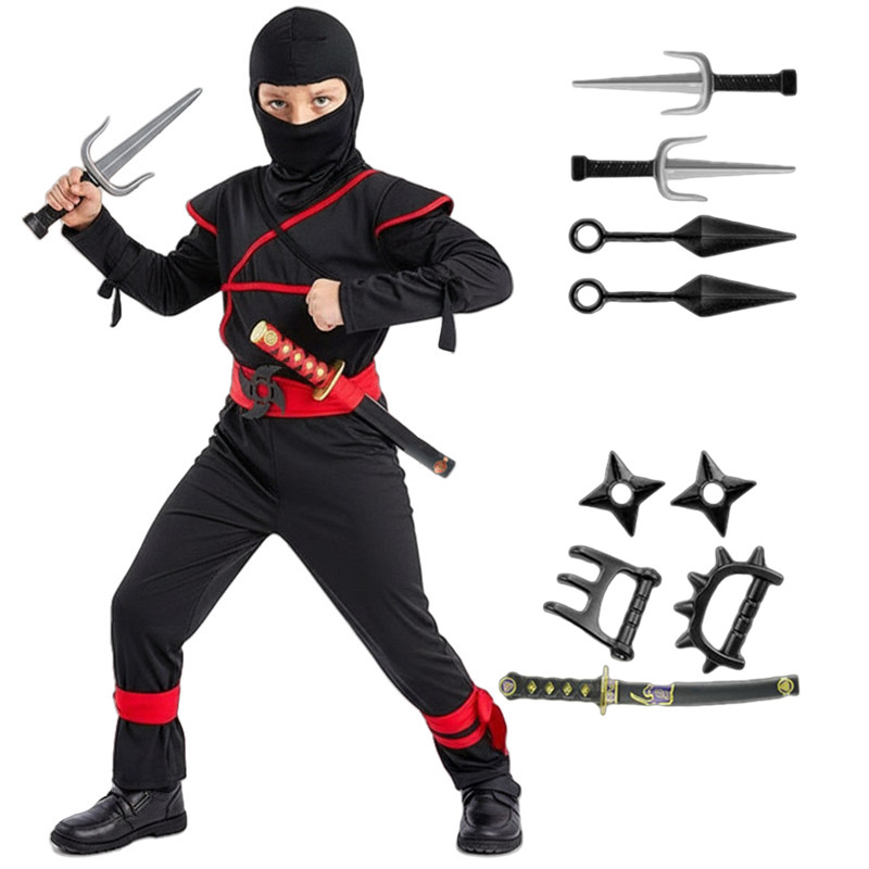 Cosplay Prop Dagger - Traje de samurai japonês para crianças