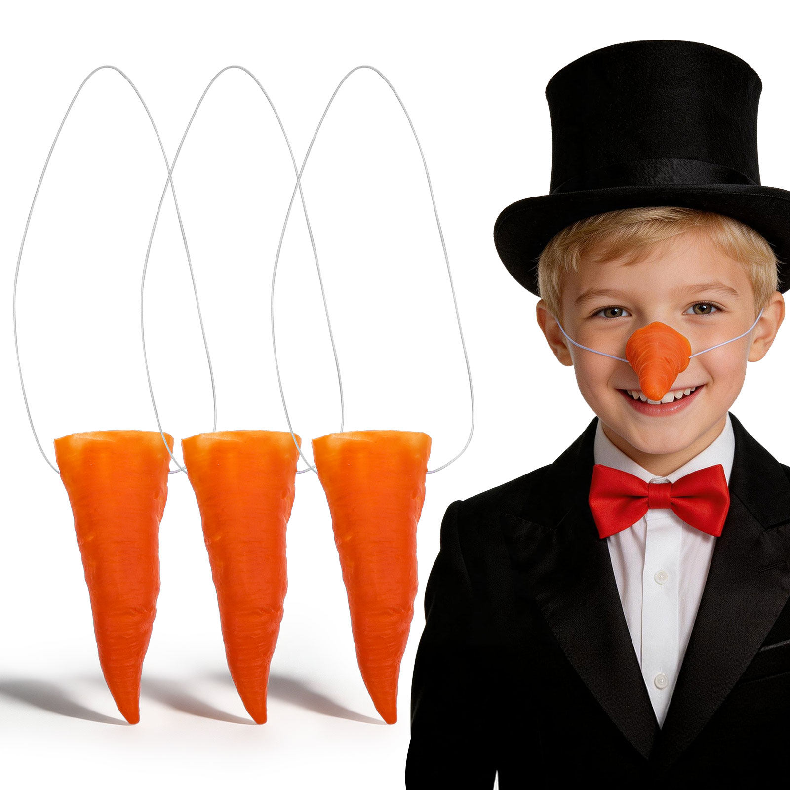 3 peças de acessórios de nariz - Easy Cosplay Prop avaliação e preço