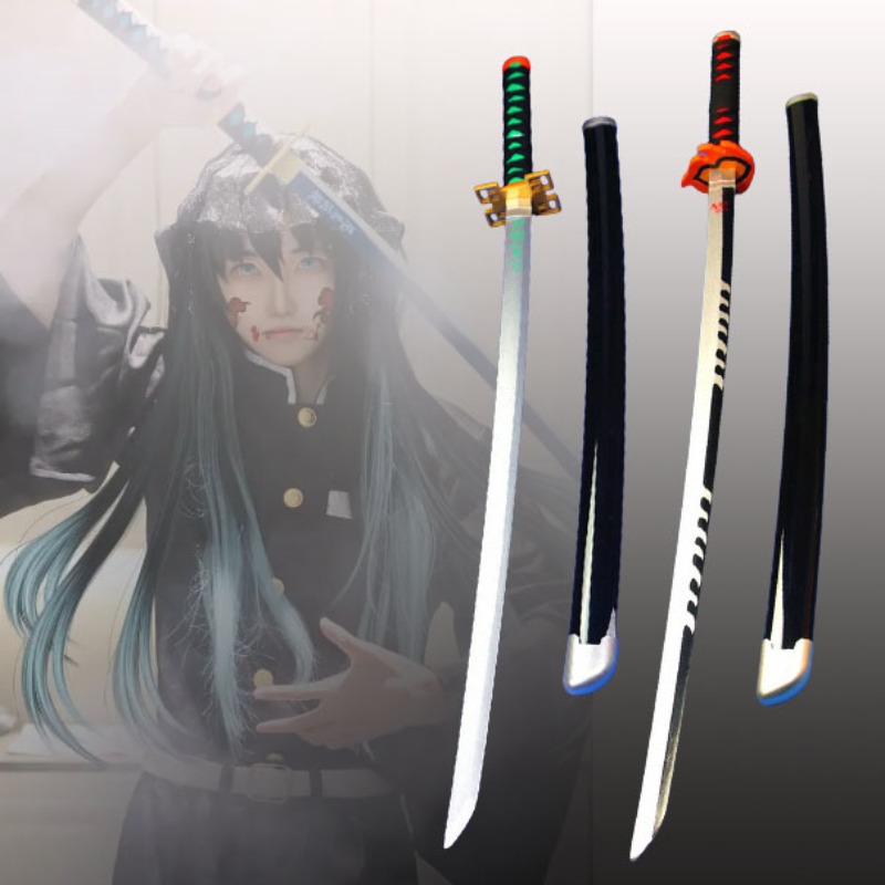 41in/104cm demon slayer katana - Cosplay Prop Dagger avaliação e preço