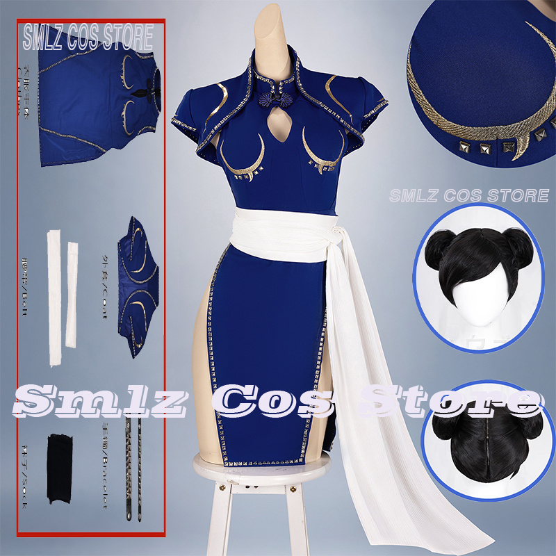 Fantasia de Cosplay da Chun-Li - Cosplay Prop Making avaliação e preço